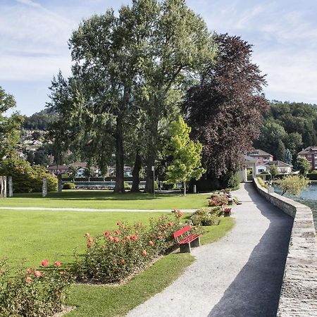 Schloss Schadau - Swiss Historic Hotel 图恩 外观 照片