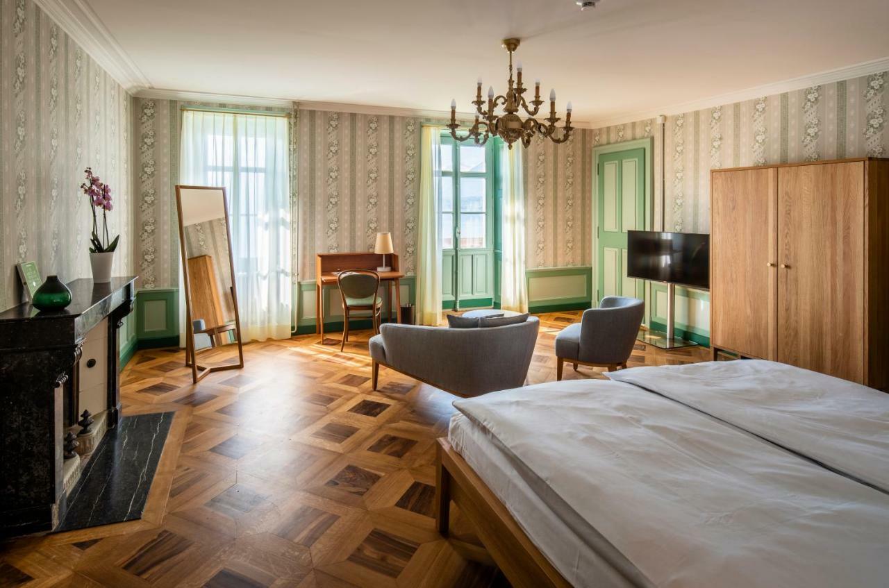 Schloss Schadau - Swiss Historic Hotel 图恩 外观 照片