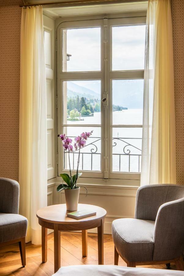Schloss Schadau - Swiss Historic Hotel 图恩 外观 照片