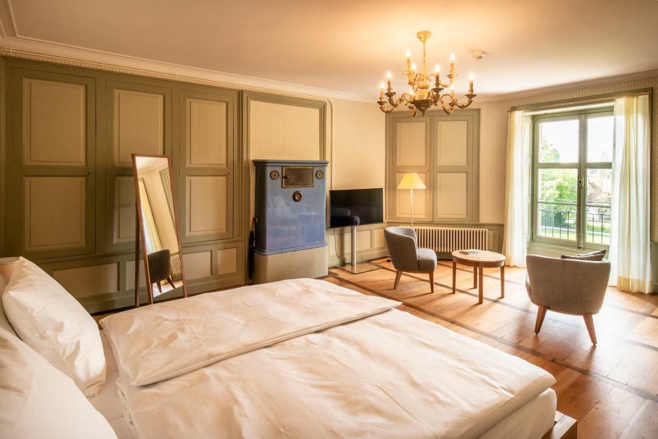 Schloss Schadau - Swiss Historic Hotel 图恩 外观 照片