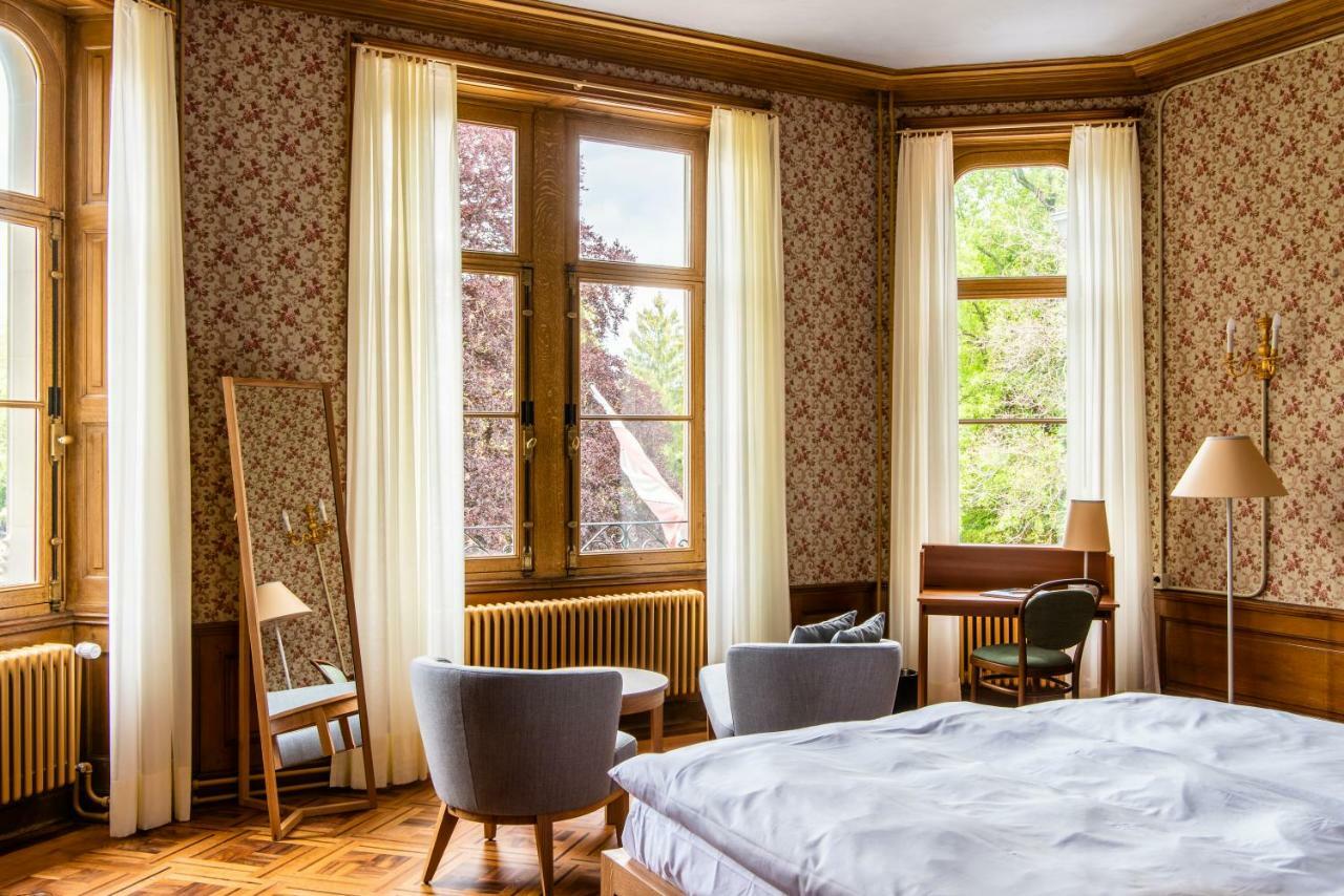 Schloss Schadau - Swiss Historic Hotel 图恩 外观 照片