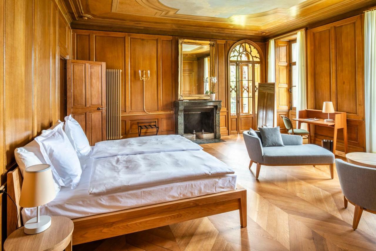 Schloss Schadau - Swiss Historic Hotel 图恩 外观 照片